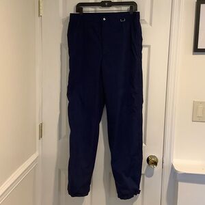 OBERMEYER Men’s Blue GORTEX Garment Insert “Zip It” Style Ski Pants Snow Pants M